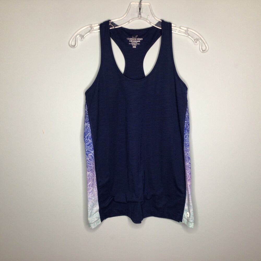 Vineyard Vines Performance Ombre Swing Tank Top Sz XXS